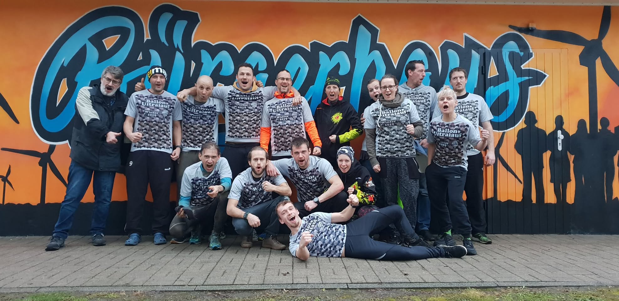 Gruppenbild der Teilnehmenden bei Iron Loons